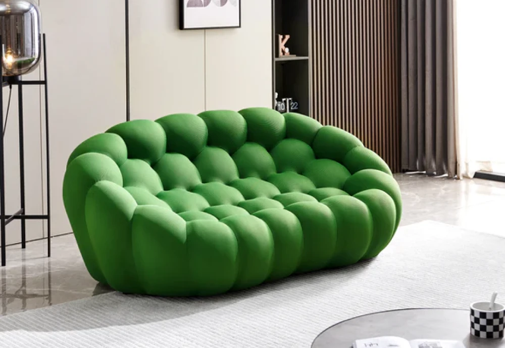 bubble sofa green